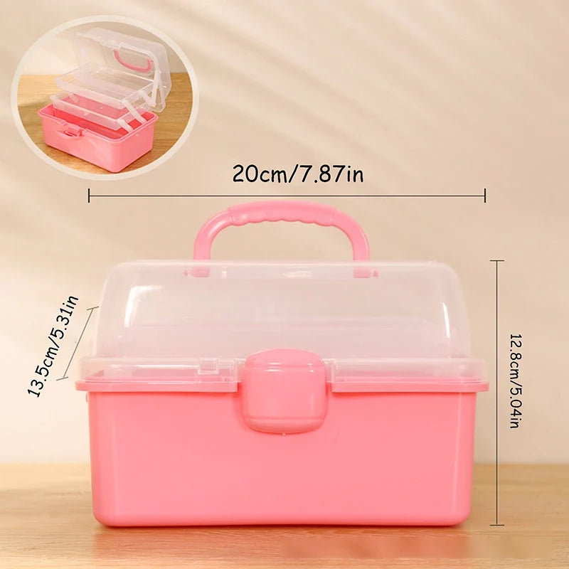 Kids Hair Accessories Organizer Box | 6 Colors | Qme Hair Accessories Organizer Qme