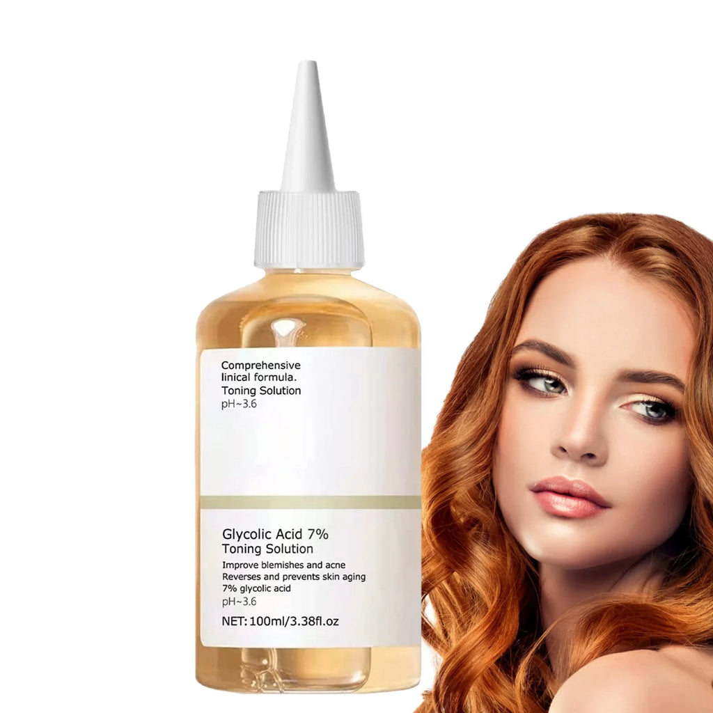 Glycolic Acid 7% Toning Solution – Lifting, Firming & Glowing Glycolic Acid Toner Qme