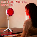660nm 850nm 10W Red Light Therapy Lamp – Skin & Body Wellness Red Light Therapy Lamp Qst white