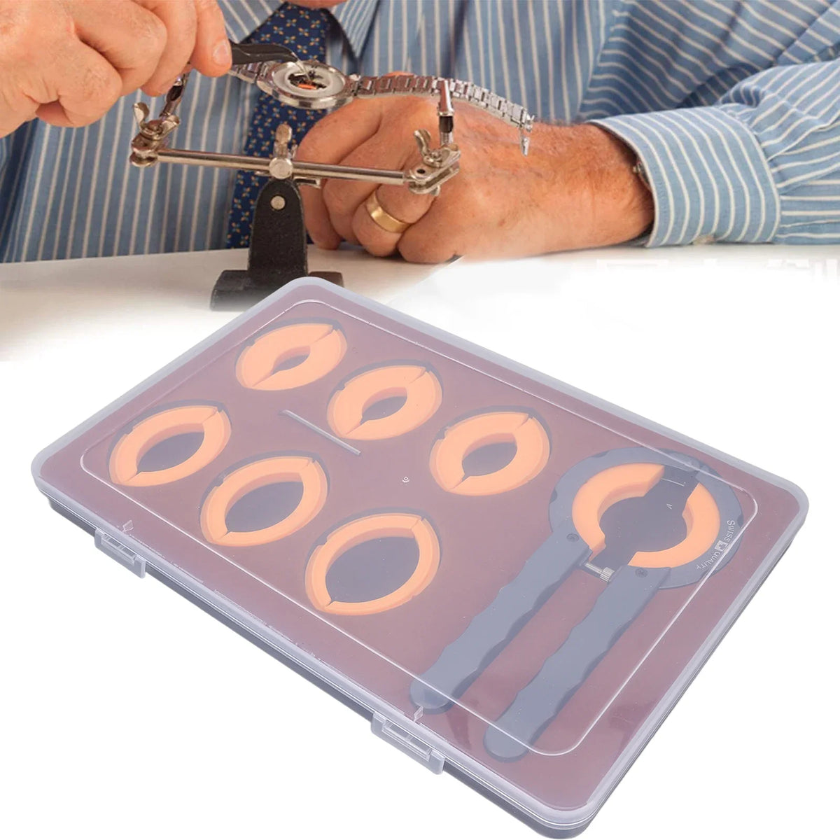 Watch Bezel Ring Opener & Remover Tool for Watchmakers Watch Repair Tool Qme