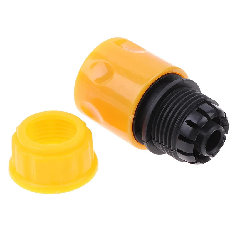 Metal Garden Hose Tap Connector & Pipe Fitting Adaptor Hose Connector Adaptor Qme