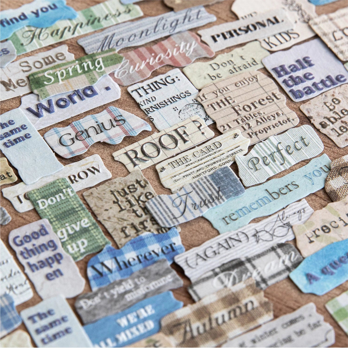 160 Sheets Embossed Guitar Note Paper Stickers DIY Scrapbook Decorative Paper Stickers Qme