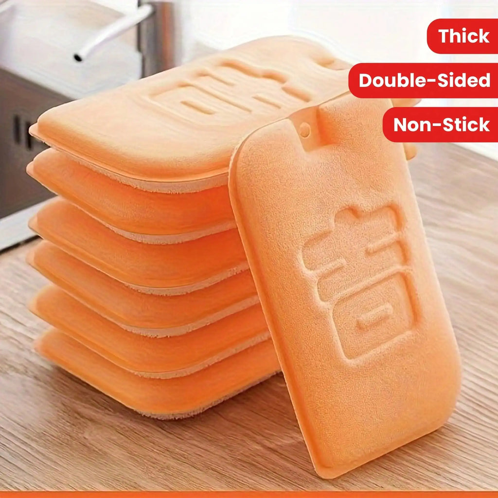 Thickened Kitchen Dishwashing Cloth – Non-Scratch Cleaning Wipes Kitchen Cleaning Cloth Qme