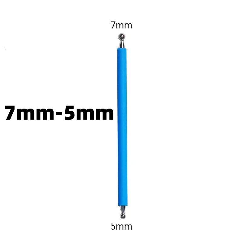 Stainless Steel Tile Grout Seam Roller – Double Ball DIY Tool Grout Seam Roller Qme 7mm-5mm