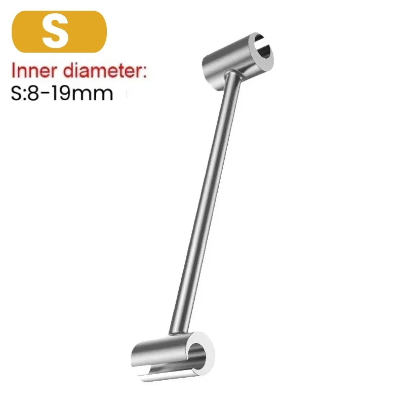 Double Head Door Hinge Repair Spanner 8–19mm Wrench Tool Door Hinge Spanner Qme S- 1PC