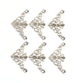 Antique Metal Filigree Corner Protector Wraps – Set of 3 Filigree Corner Wraps Qme Silver