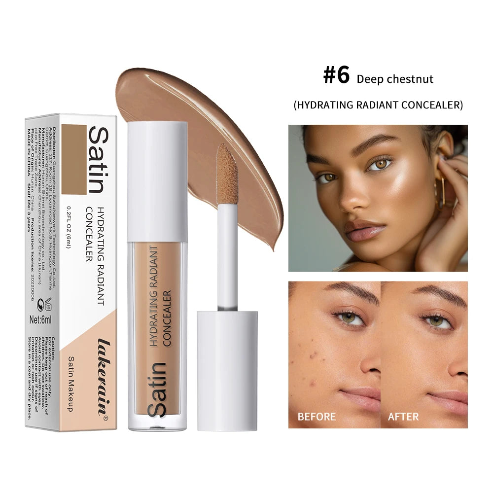 ibcccndc Liquid Concealer – Contour, Highlight & Full Coverage Liquid Concealer Qst 06