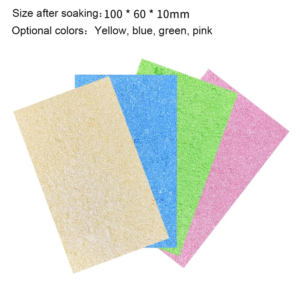 Soldering Iron Tip Cleaning Sponge 100x60mm Heat Resistant Soldering Accessory Qme