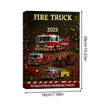 Fire Truck Advent Calendar – 24 Christmas Countdown Ornaments Christmas Advent Calendar Qme A 24PCS China Mainland