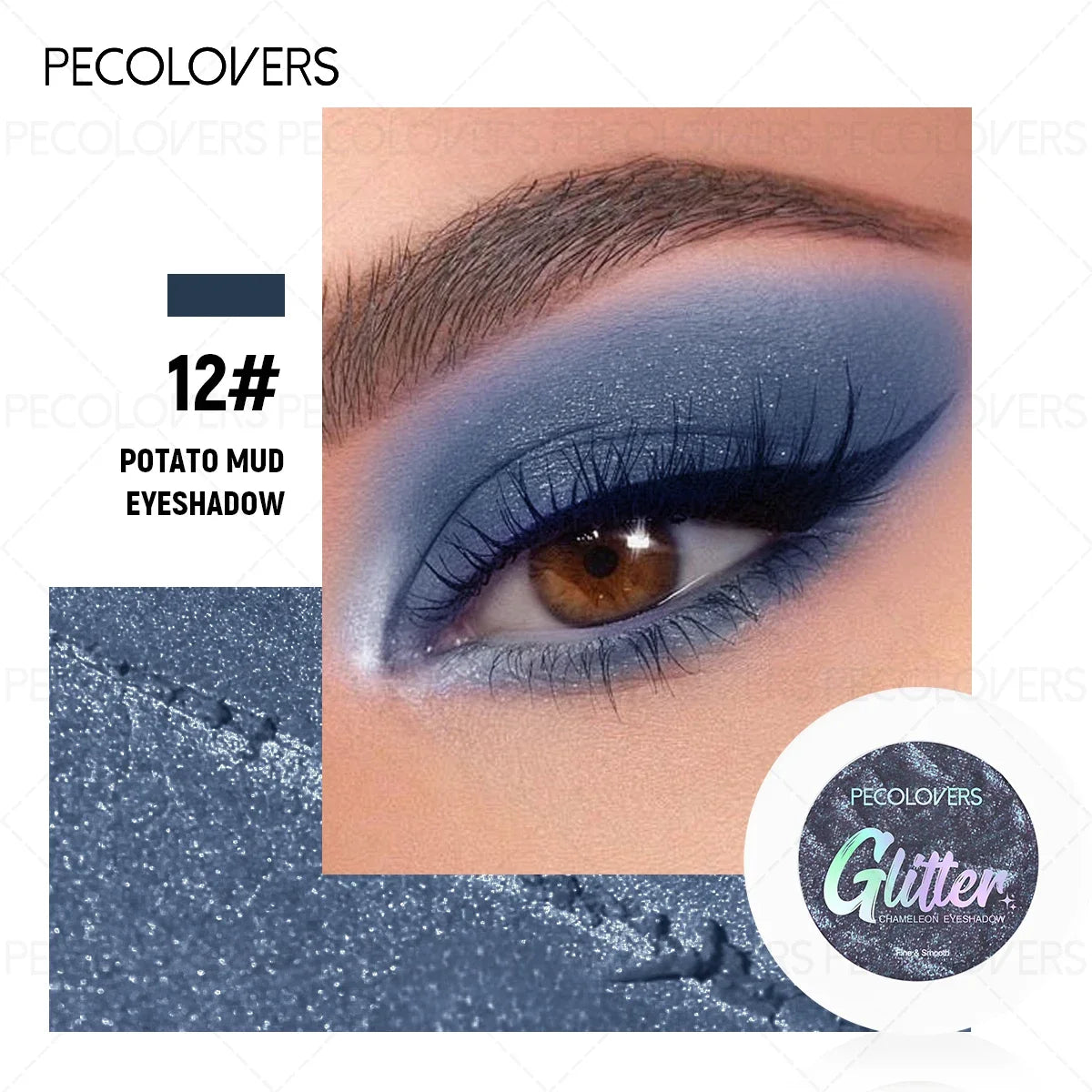 Pearly Shimmer Cream Eyeshadow – Forest Green Velvet Finish Cream Eyeshadow Qme 12