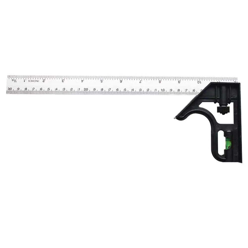 Adjustable Angle Square 90° 45° Stainless Steel Carpentry Tool Carpentry Angle Square Qme Plastic