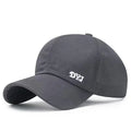Open-Top Ponytail Baseball Cap – Sun Protection Cotton Hat Ponytail Baseball Cap Qme GRAY One Size
