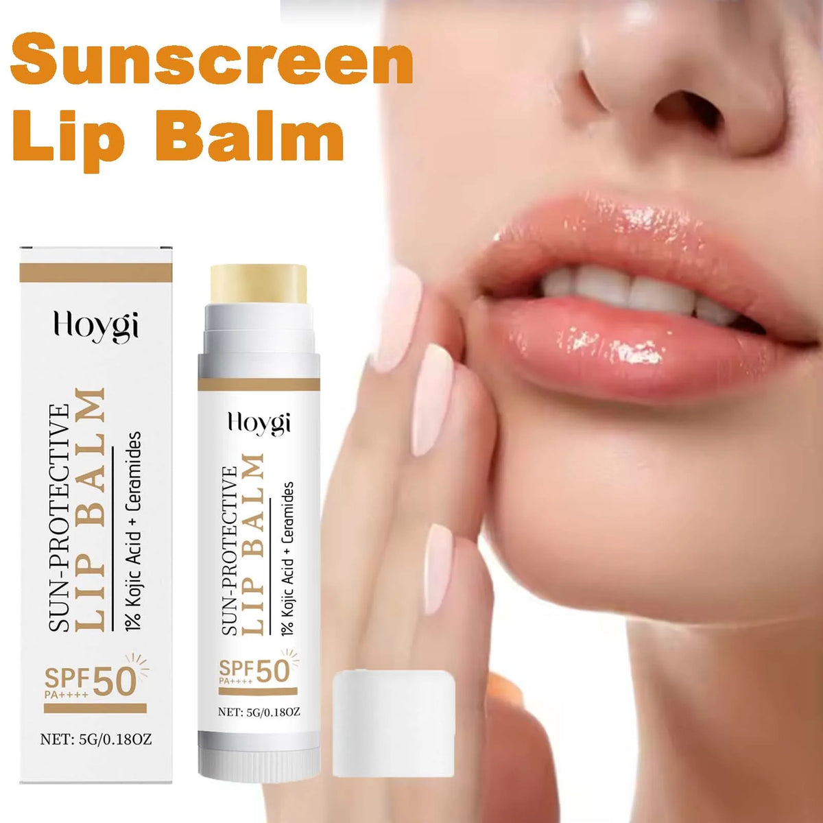 SPF 50+ Hydrating Lip Balm – UV Protection & Nourishing SPF Lip Balm Qme