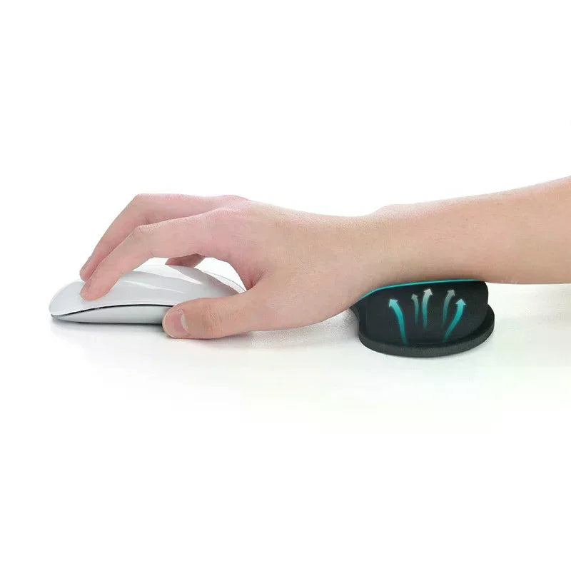 Silicone Mouse Wrist Rest Pad – Non-Slip Gaming & Office Support Wrist Rest Pad Qme