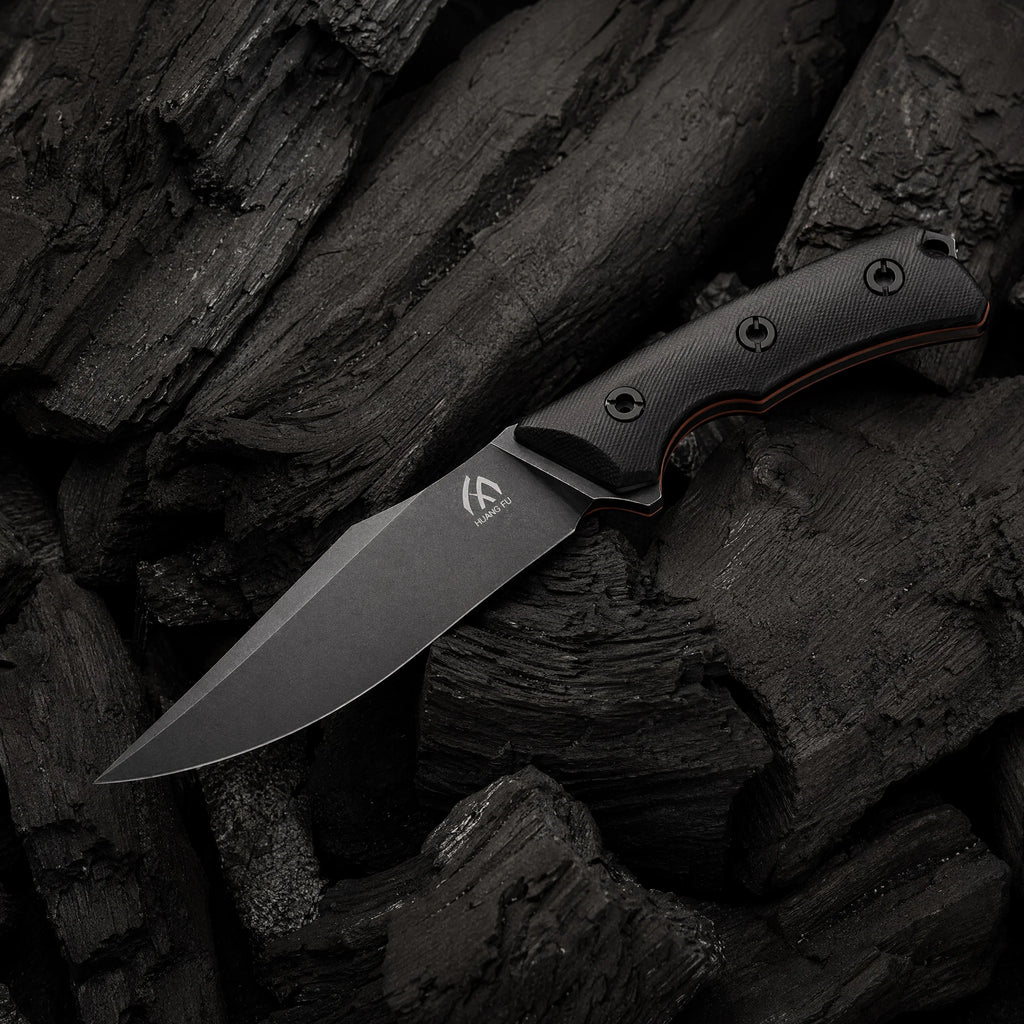 HUANGFU Multi-Function Outdoor Camping Knife – Steel Blade Multi-Function Knife Qst BK004A
