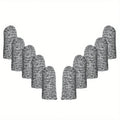 10-Pack Anti-Cut Finger Protectors for Safe Cooking Kitchen Finger Guards Qme 10pcs