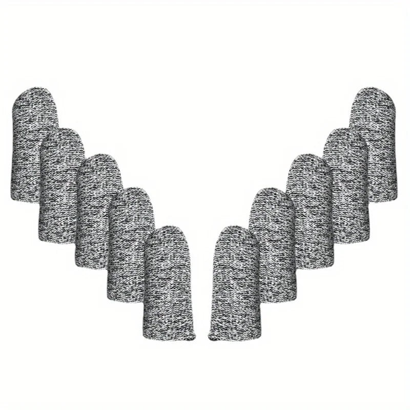 10-Pack Anti-Cut Finger Protectors for Safe Cooking Kitchen Finger Guards Qme 10pcs
