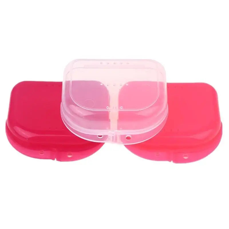 Dental Retainer Case – Vented Denture Storage Box Dental Retainer Case Qst