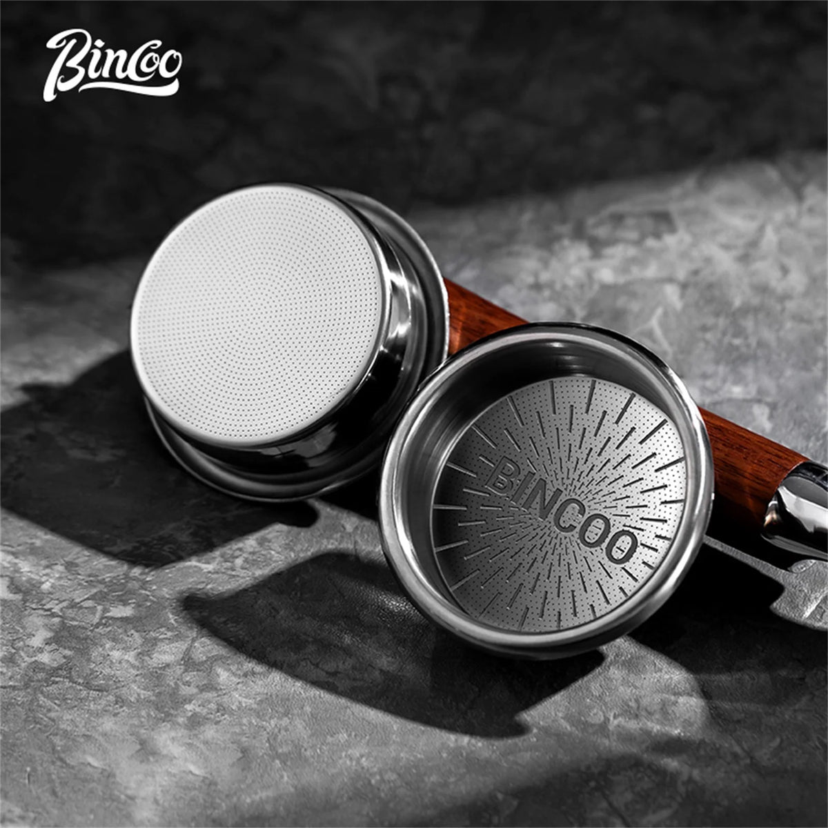 Bincoo Precision Espresso Coffee Basket 51–58.5mm Portafilter Espresso Filter Basket Qst