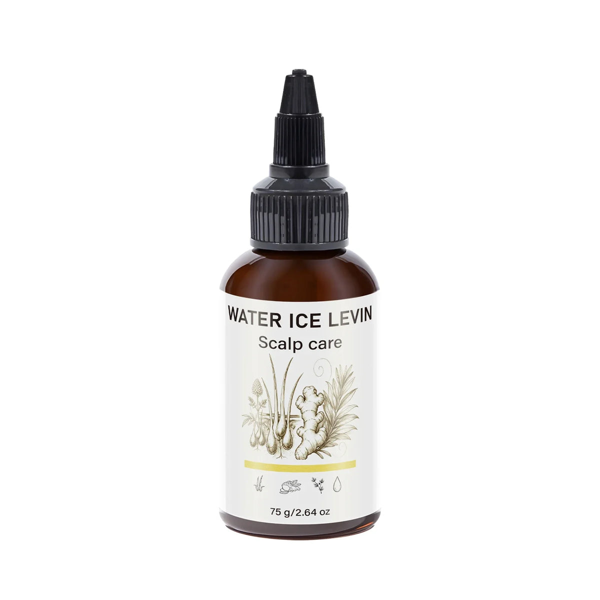 Ginger Infused Scalp Treatment Oil – Daily Hair Care Scalp Treatment Oil Qme black 75g