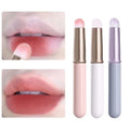 Mini Silicone Lip Brush & Concealer Applicator with Cover Makeup Applicator Brush Qme Default Title