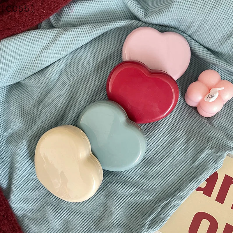 Candy Color Contact Lens Case with Mirror – Travel Storage Contact Lens Case Qst