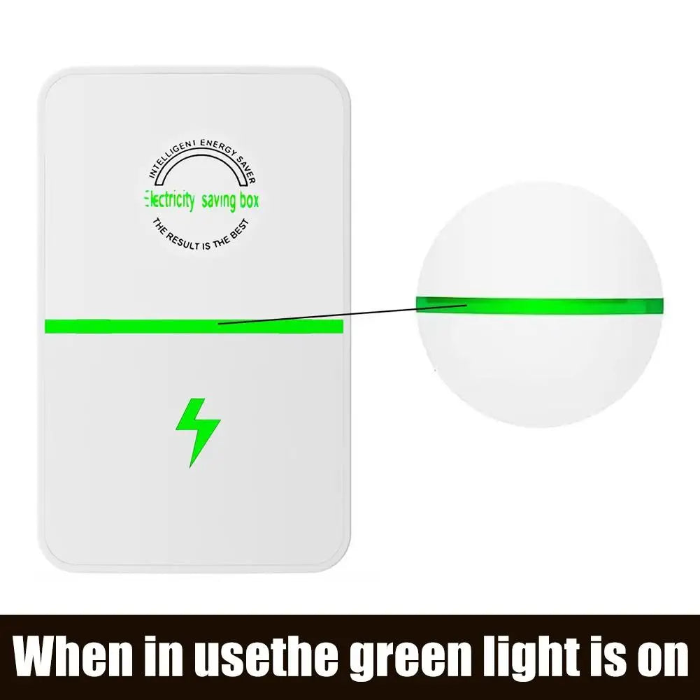 Home Power Energy Saver Plug – US UK EU Stable Voltage Energy Saver Plug Qme