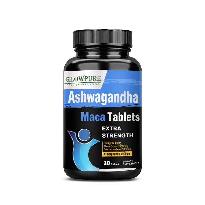 Herbal & Marine Blend Men's Energy & Vitality Supplement Wellness Supplement Qst 30pcs 1 bottle
