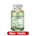 Pure Chlorophyll Capsules – Energy, Skin & Liver Support Herbal Supplement Qst 1 Bottles 60pcs