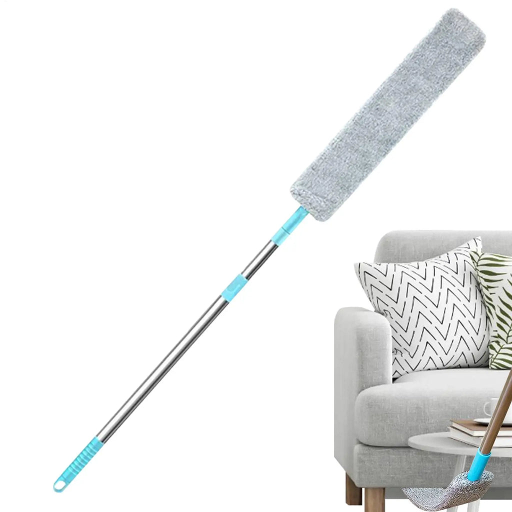 Retractable Flat Duster – Washable Under Appliance Cleaning Tool Retractable Duster Qst