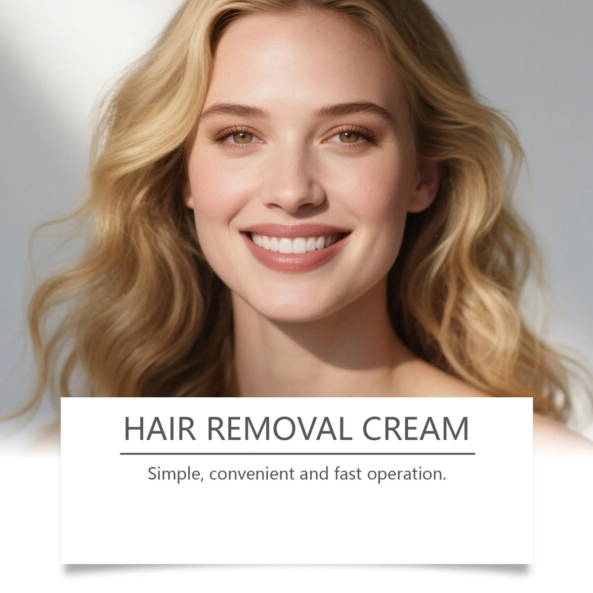 VIARELINE Coconut Oil Hair Removal Cream – Gentle Depilatory Hair Removal Cream Qst