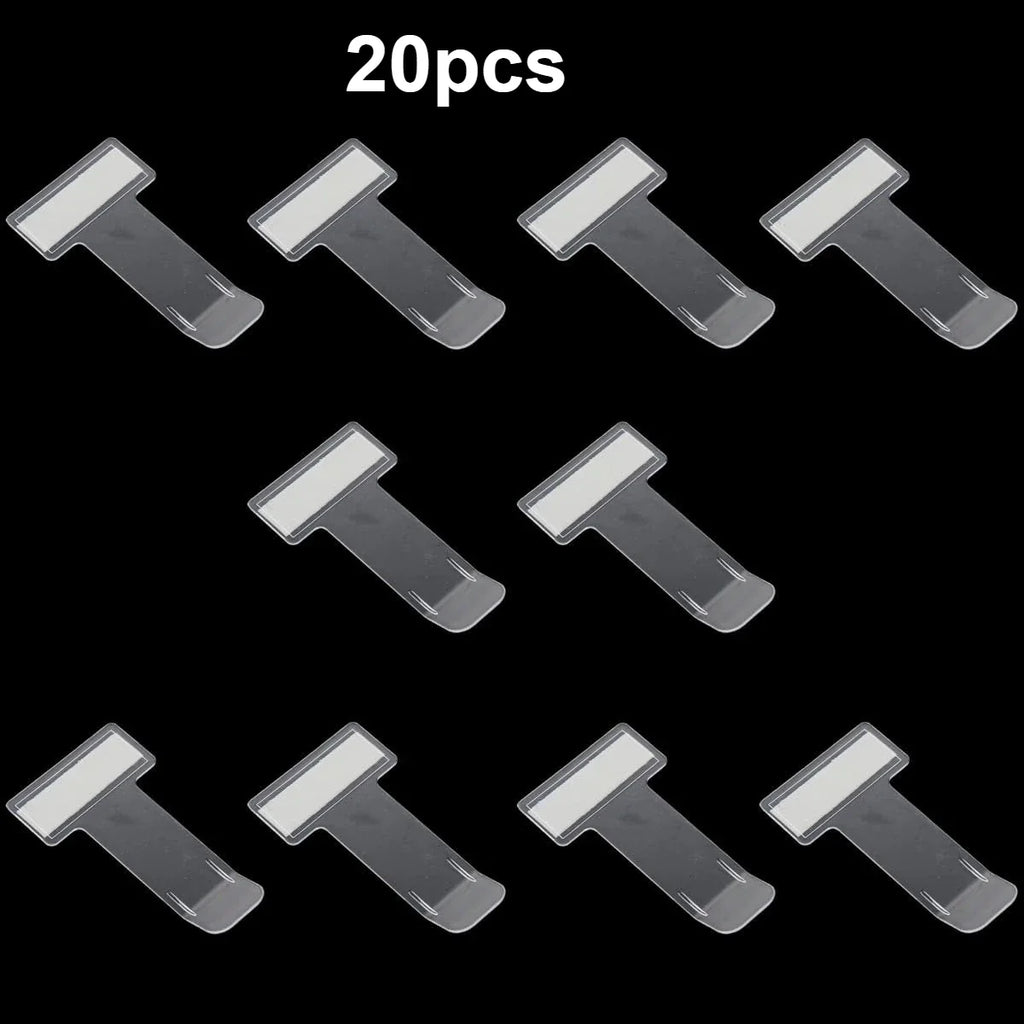 Transparent Car Window Parking Ticket Holder – Adhesive Pad Car Window Permit Holder Qme 20pcs