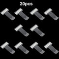Transparent Car Window Parking Ticket Holder – Adhesive Pad Car Window Permit Holder Qme 20pcs