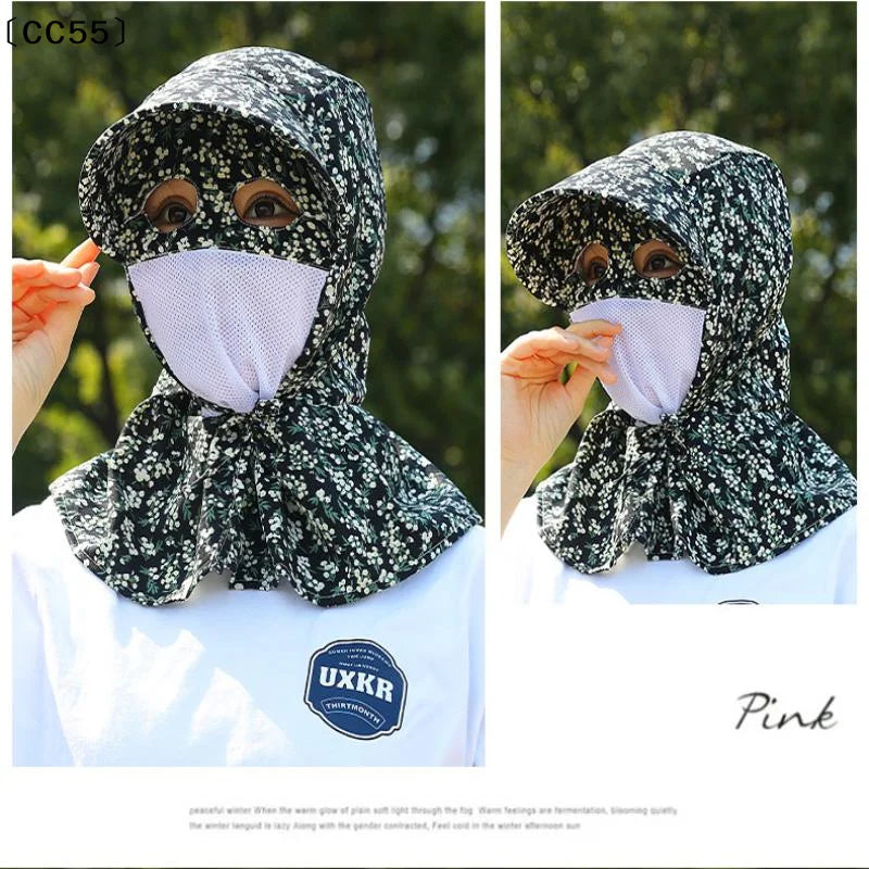 Women's UV Protection Sun Hat – Full Face & Neck Coverage Sun Protection Hat Qst