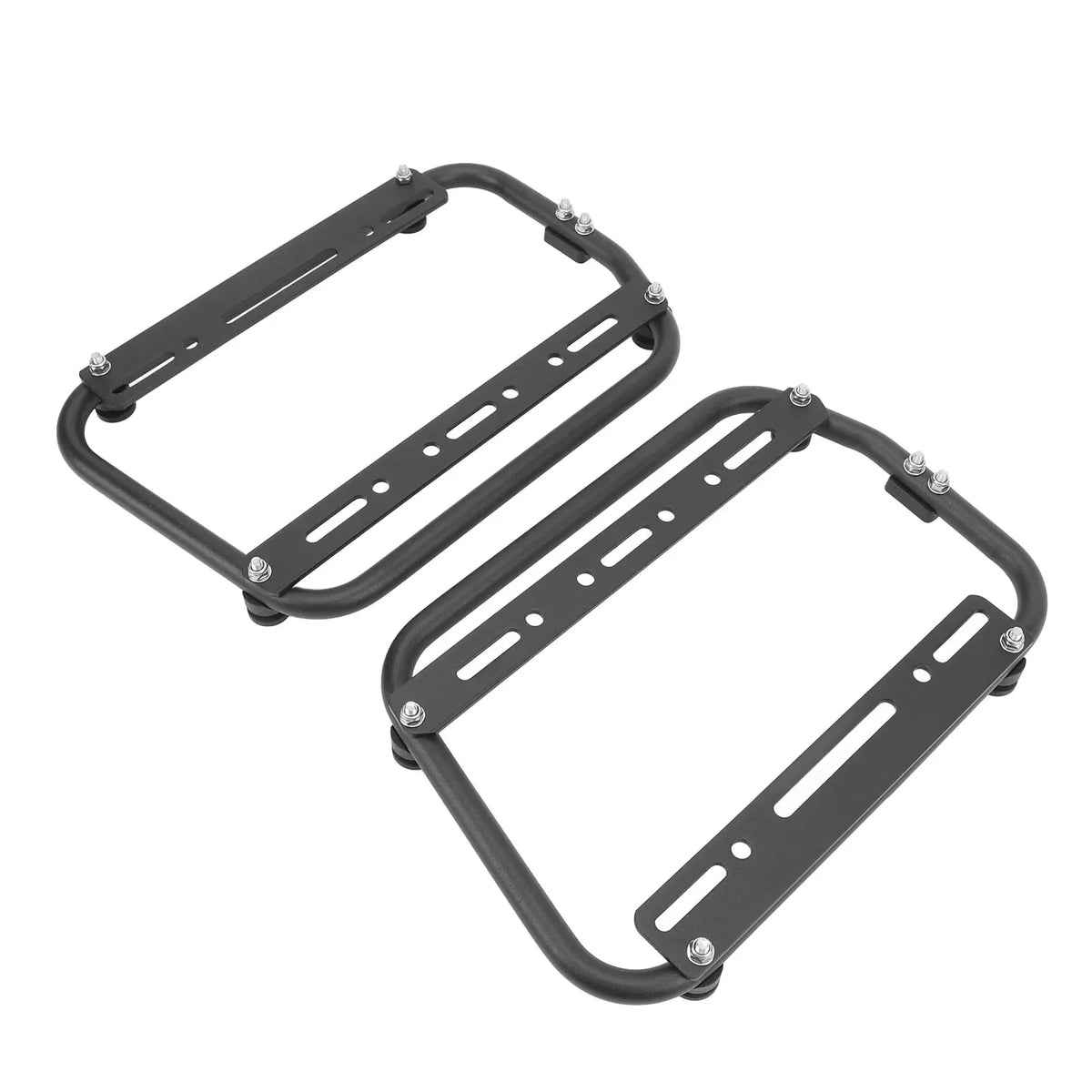 Motorcycle Saddlebag Box Racks – Aluminium Alloy Side Support Motorcycle Side Rack Qme