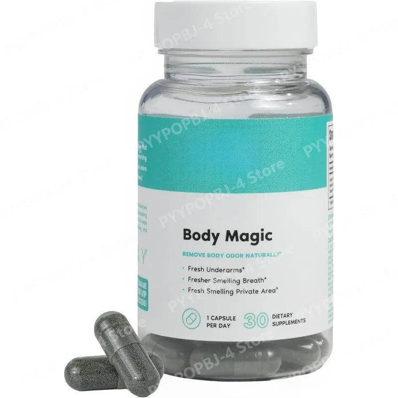 Chlorophyll Capsules Parsley & Peppermint | Vegan 30ct Herbal Supplement Qst 1 bottle