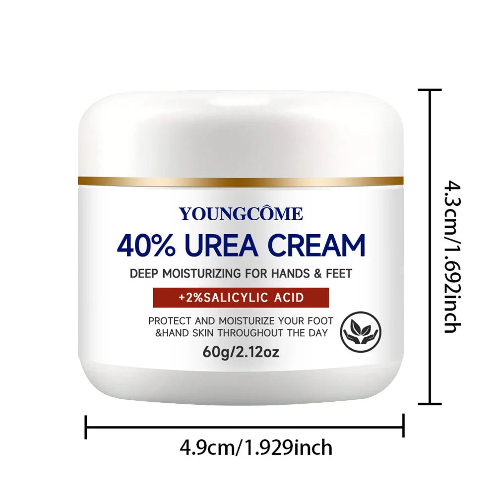 YOUNGCOME 40% Urea & 2% Salicylic Acid Hand & Foot Cream Hand & Foot Cream Qst 60G