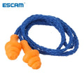 Soft Silicone Corded Ear Plugs – Reusable Noise Reduction Reusable Ear Plugs Qme 50pcs