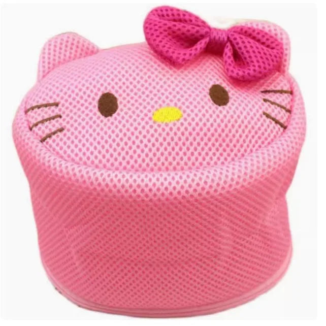 Hello Kitty Mesh Bra Laundry Bag – Lingerie Wash Bag Mesh Laundry Bag Qme 2
