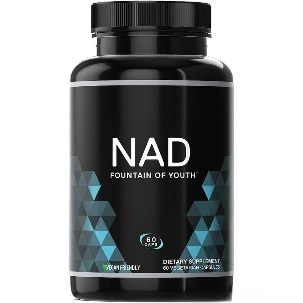 NAD+ Capsules with Niacin & Copper – Vegan, 60 Count Dietary Supplement Qst 60 Count(Pack of 1)