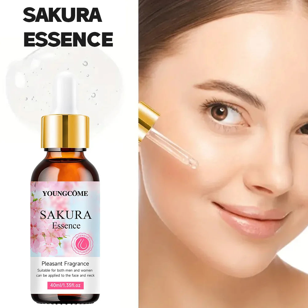 Sakura Cherry Blossom Facial Serum – Brightening & Hydrating Facial Serum Qst