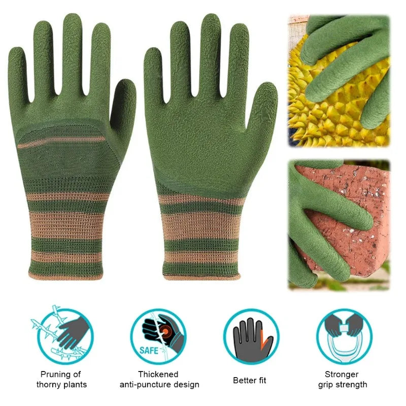Thorn-Proof Wear-Resistant Gardening Gloves | Rose & Cactus Gardening Gloves Qme