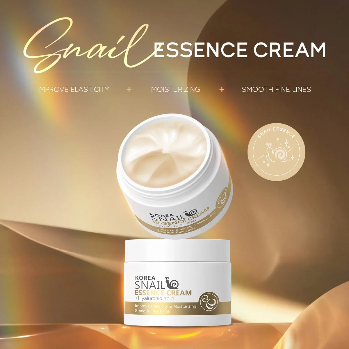 Snail Collagen Face Cream – Moisturizing & Firming Skincare Face Moisturizer Cream Qme