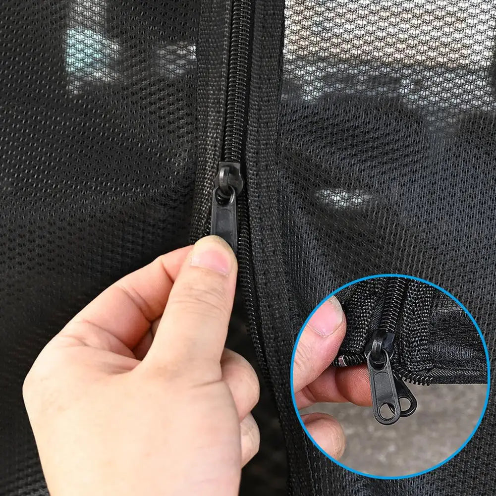 Magnetic SUV Tailgate Mesh Screen – Car Trunk Insect Net Car Trunk Mesh Screen Qme