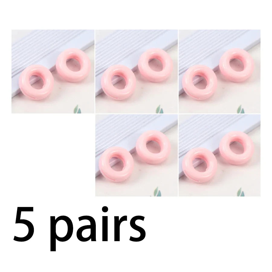 Silicone Anti-Slip Glasses Ear Hooks – 5 Pairs, 8 Colors Glasses Ear Hooks Qme B1