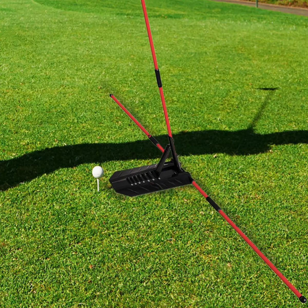 Golf Alignment Sticks – Portable Multi-Function Swing Aid Golf Training Aid Qme