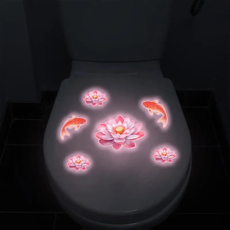 Luminous Koi Fish Removable Wall Decal – Feng Shui Sticker Removable Wall Decal Qme