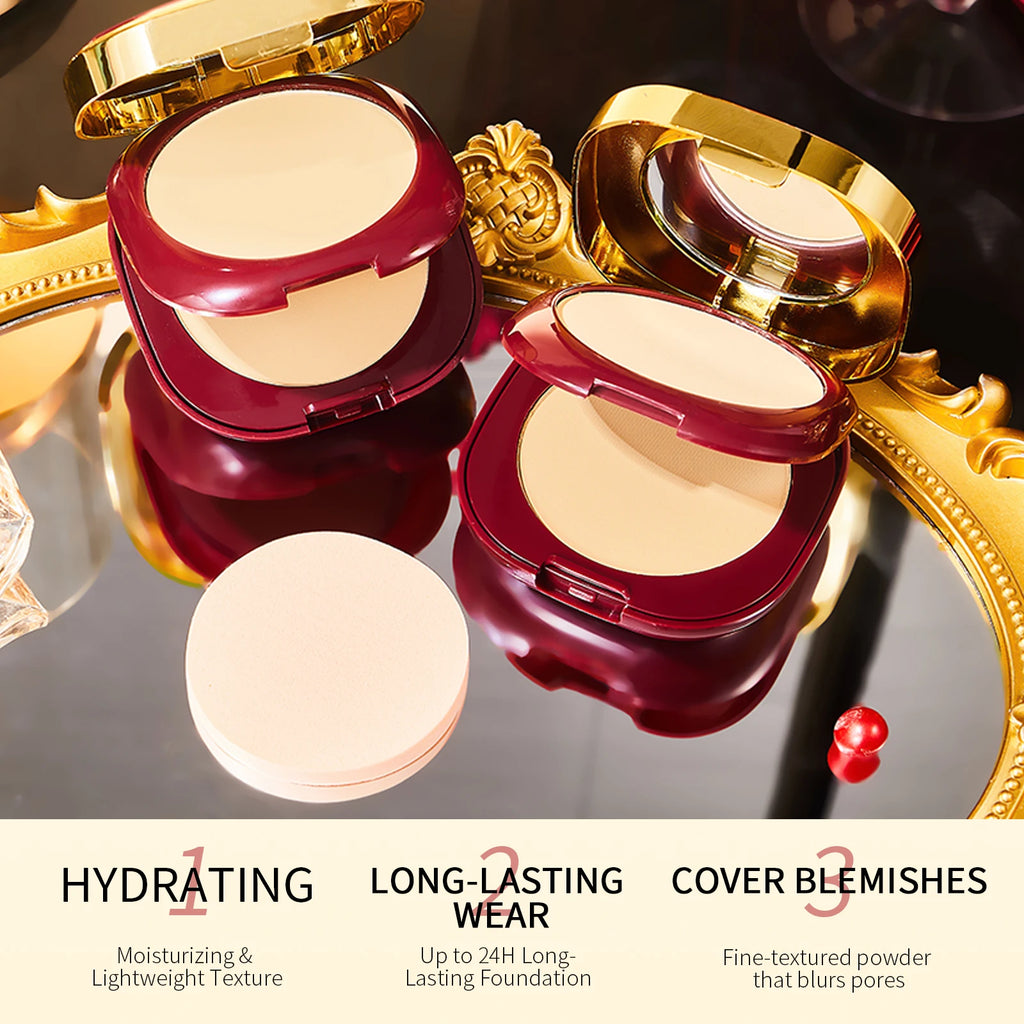 Red Pomegranate Double Layer Setting Powder – Oil Control Setting Powder Qst