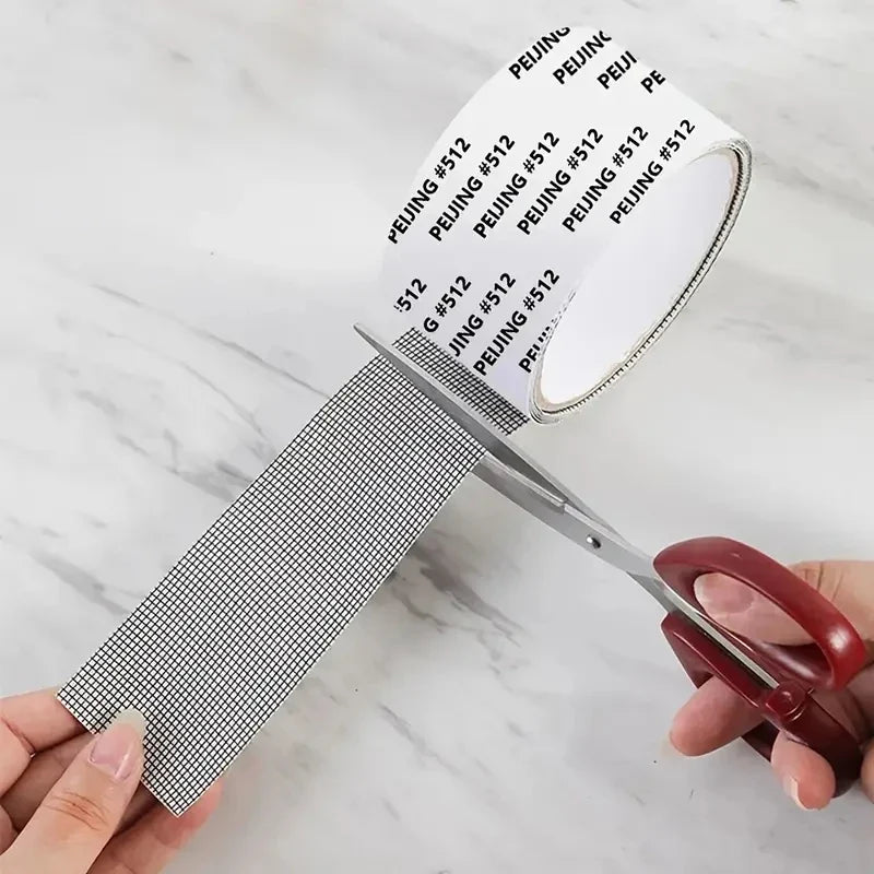Waterproof Window Screen Repair Tape | Bug-Proof Mesh Patch Screen Repair Tape Qme