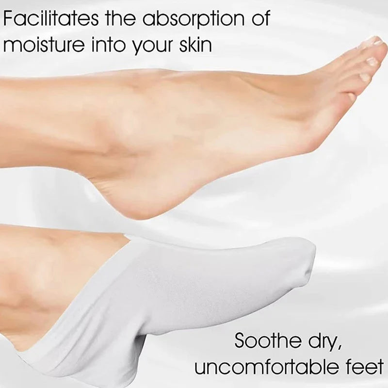 Moisturizing Gloves & Socks Set – Hand & Foot Hydration Care Moisturizing Hand Foot Set Qme